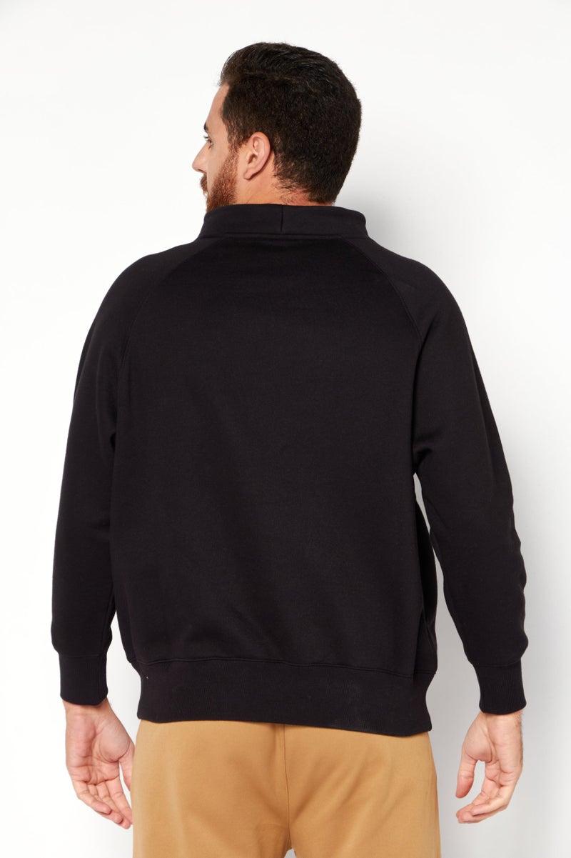 Champion Men Sportswear Fit Long Sleeve Training Sweatshirt, Black - Image 4