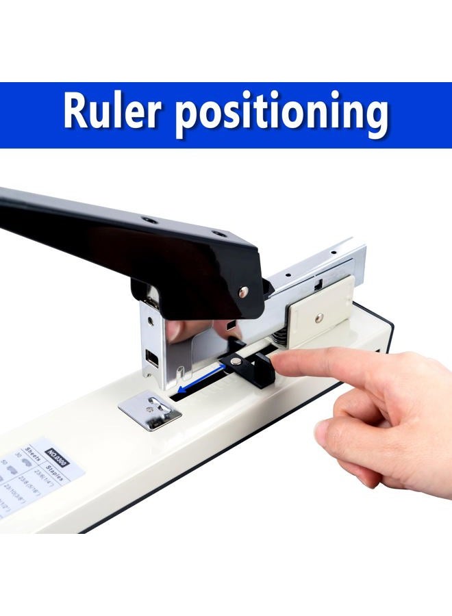 CAGIE Stapler Heavy Duty, Office Stapler with 100 Sheet, 1PACK Manual Big Stapler Metal Include 23/13 Staples 1000PCS - Image 5