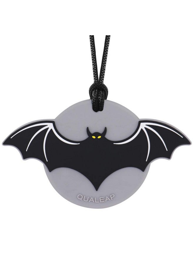 QUALEAP Batman Chew Necklace For Kids Boys Or Girls Sensory Oral Motor Aids Teether Toys For Autism Adhd Baby Nursing Or Special Needs Reduces Chewing Biting Fidgeting For Kids Adult Chewers - Image 1