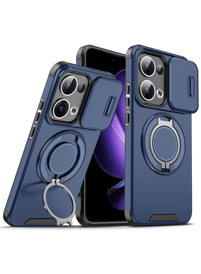 S-TOP Case For OPPO Reno13 5G Global Sliding Camshield Ring Holder Phone Case - Image 1