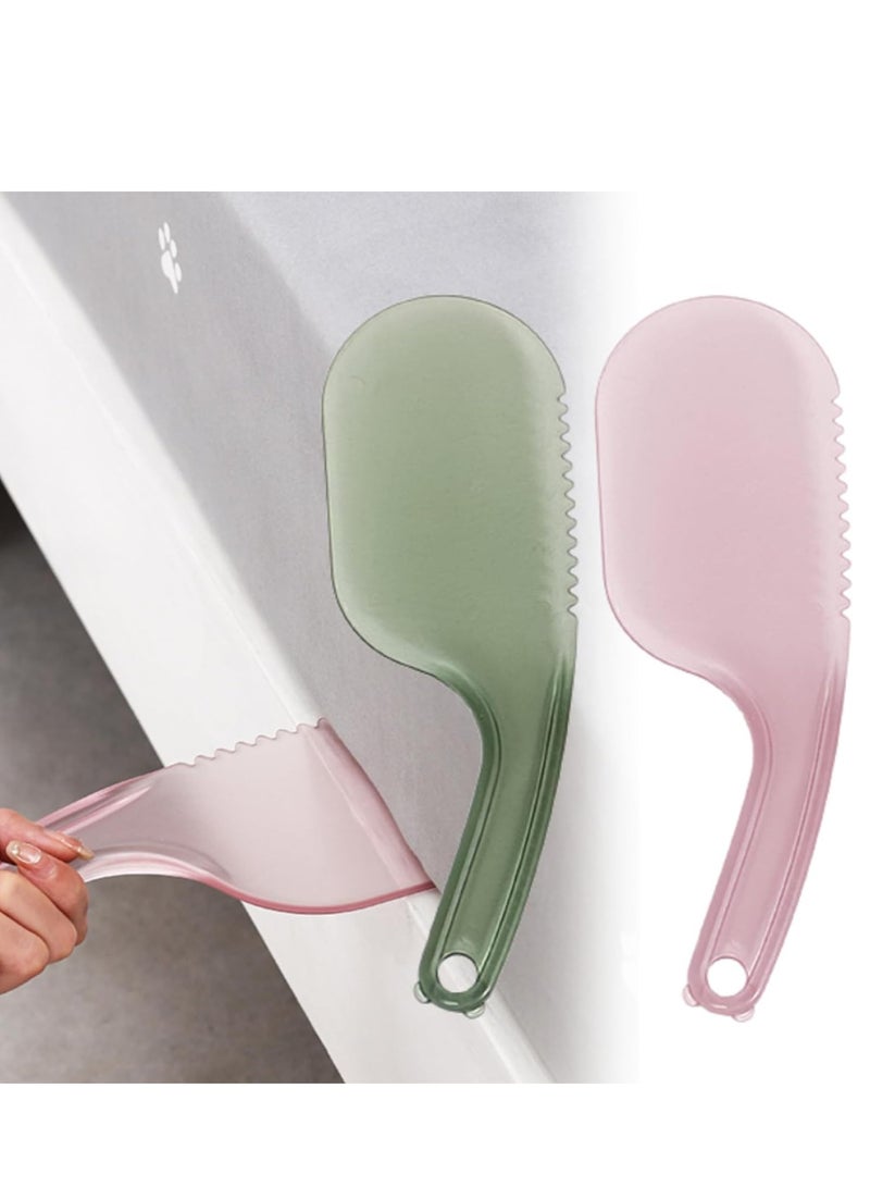 SOLARAE Bed Maker and Mattress Lifter Tool Sheet Tucker Wedge Easily Lift and Hold The for Changing Sheets, Plastic Making with Gear for Cleaning 2 Pack - Image 1