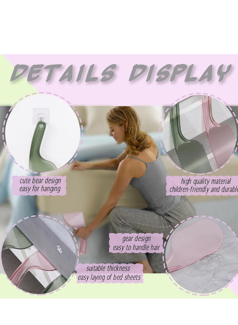 SOLARAE Bed Maker and Mattress Lifter Tool Sheet Tucker Wedge Easily Lift and Hold The for Changing Sheets, Plastic Making with Gear for Cleaning 2 Pack - Image 5