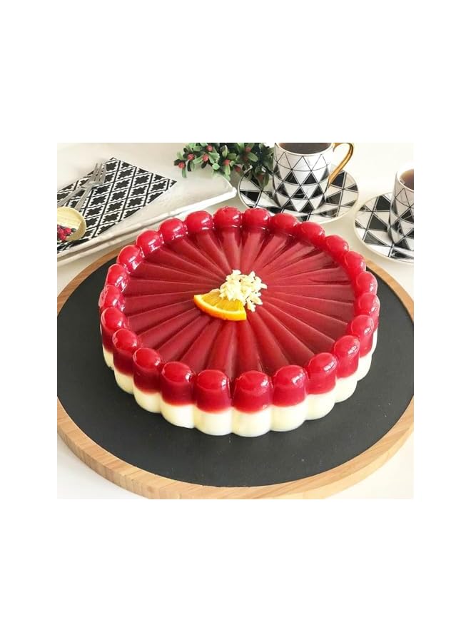 S-TOP Charlotte Silicone Cake Pan, 10 Inch Round Nonstick Mold for Baking, Flexible Heat Resistant Cake Mould, Easy to Clean, Durable Dessert Mold for Homemade Cakes, Pies & Pastries - Image 2