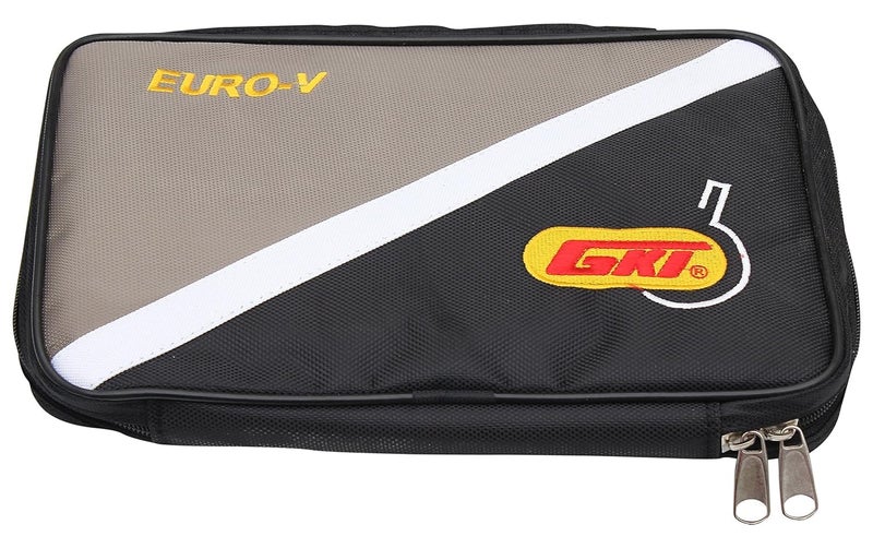 GKI Euro V Wooden Table Tennis Racquet (Multicolor, Pack of 1) - Image 2