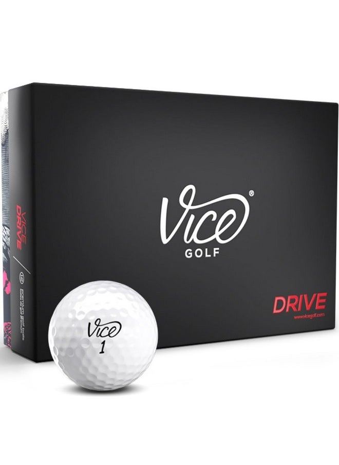Vice Golf Drive Golf Balls (Package May Vary)  - Image 1