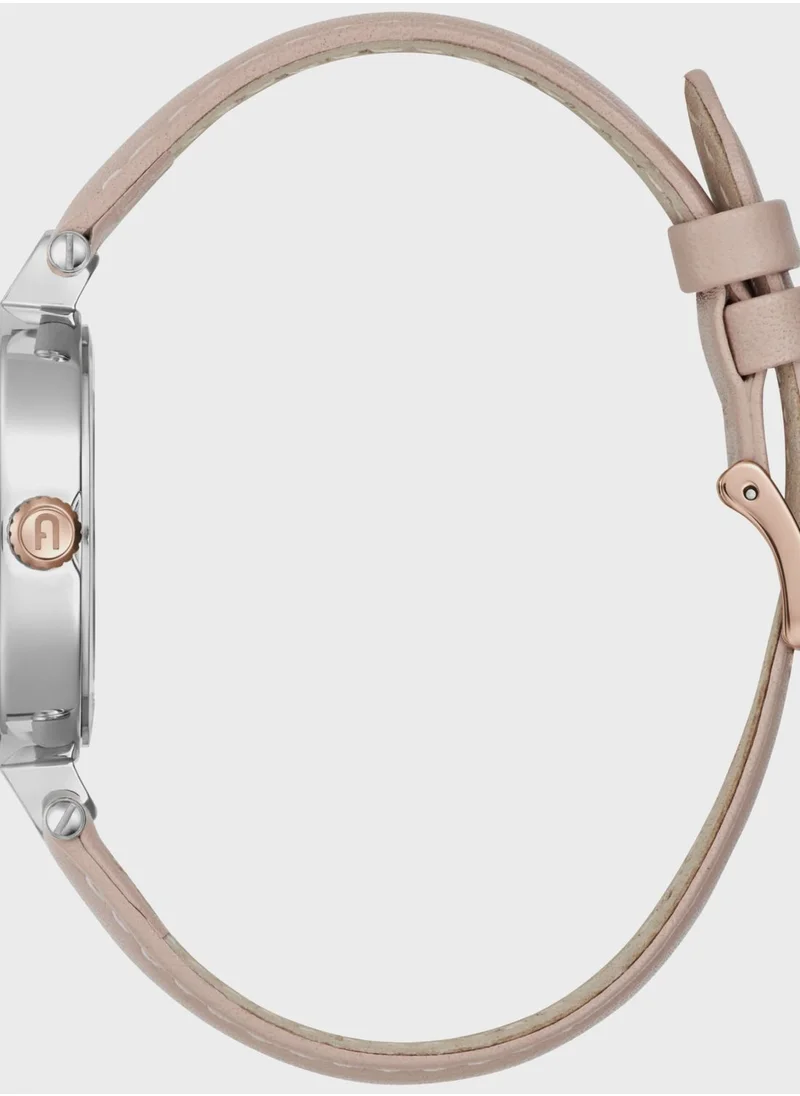Furla Furla Leather Strap Analog Watch