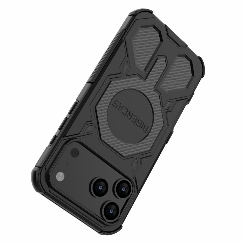 BIBERCAS For Iphone 17 Pro Max Real Color Series Magsafe Shockproof Phone Case(Gray) - Image 4