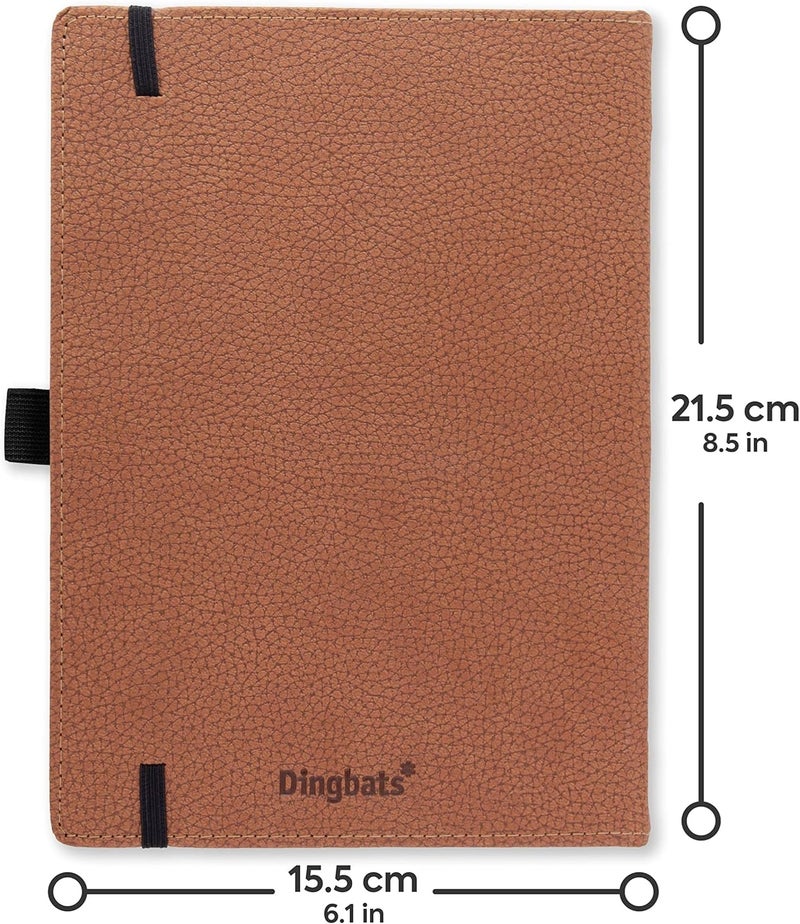 Dingbats* Notebooks دفتر دينغباتس* الحياة البرية A5 دب بني - عادي - Image 2