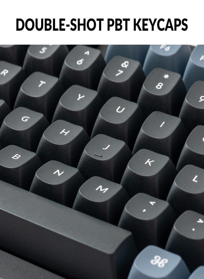 Keychron V5 Wired Custom Mechanical Keyboard Knob Version, 96% Layout QMK/VIA Programmable with Hot-swappable Keychron K Pro Red Switch Compatible with Mac Windows Linux Black (Non-Transparent) - Image 5