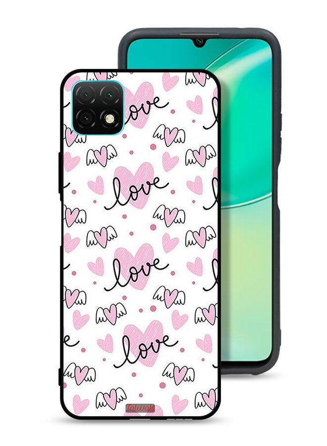 Tolwak Huawei nova Y60 Protective Case Cover Love And Heart Art Pattern - Image 1
