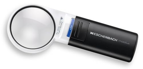 Eschenbach 1511-5 ESCHENBACH Handheld Magnification Magnifier with 5X Magnification LED Light - Image 4