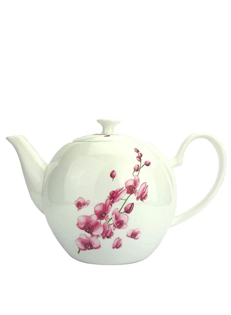 Tealand Microwave Safe Heat Resistant and Freezer Safe Smooth Surface  Oriental Cherry  Teapot 1.5 Liters  - Image 1