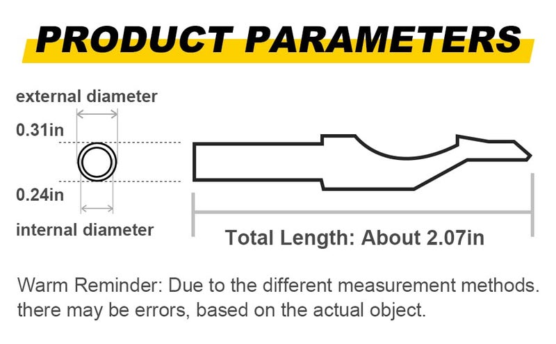 SHIELD PLUS 14RT Tattoo Tips – Shield Plus Round Tattoo Nozzles – Hygienic, Single-Use Plastic for Liner Needles (Pack of 50) - Image 3