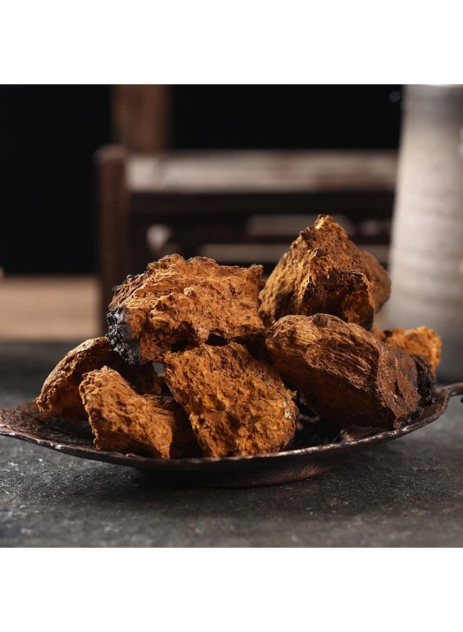 Chaga Tea,Chaga Mushrooms,Chaga,Chaga Mushrooms,Chaga Mushroom Tea,Chaga Chunks,Chaga Tea Organic,Dried Chaga Mushrooms Bai Hua Rong (250grams) - Image 2