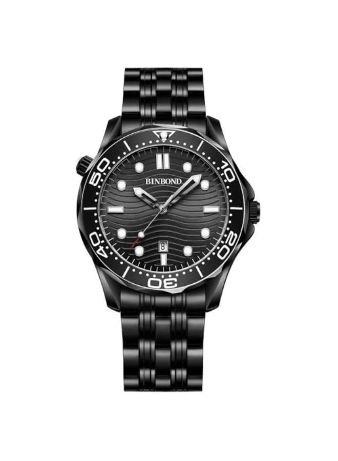 BINBOND FasionSA- Binbonds Casual Fashion Ultra-thin Sea Horse Series Quartz Men's Watch Date waterprosof Luminous Sports Business Men's Wrist watch - Image 1