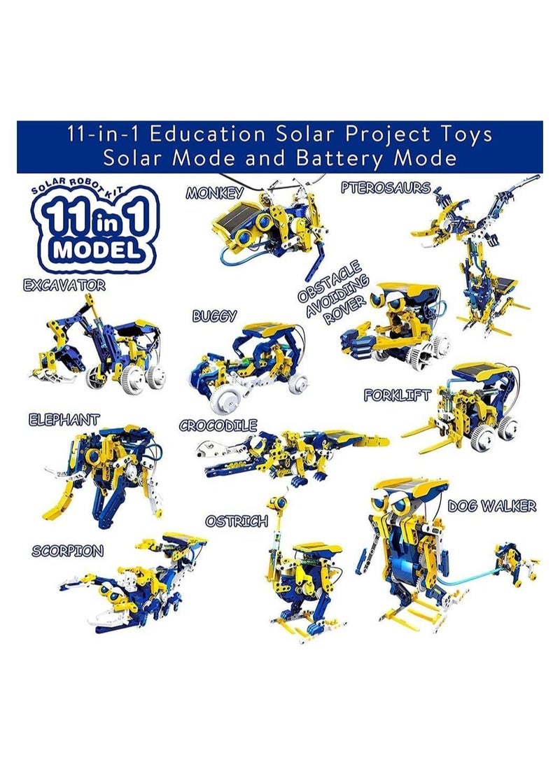 Y&D - Robot Toy,Solar Project Toys,11-in-1 Solar Kit - Image 1
