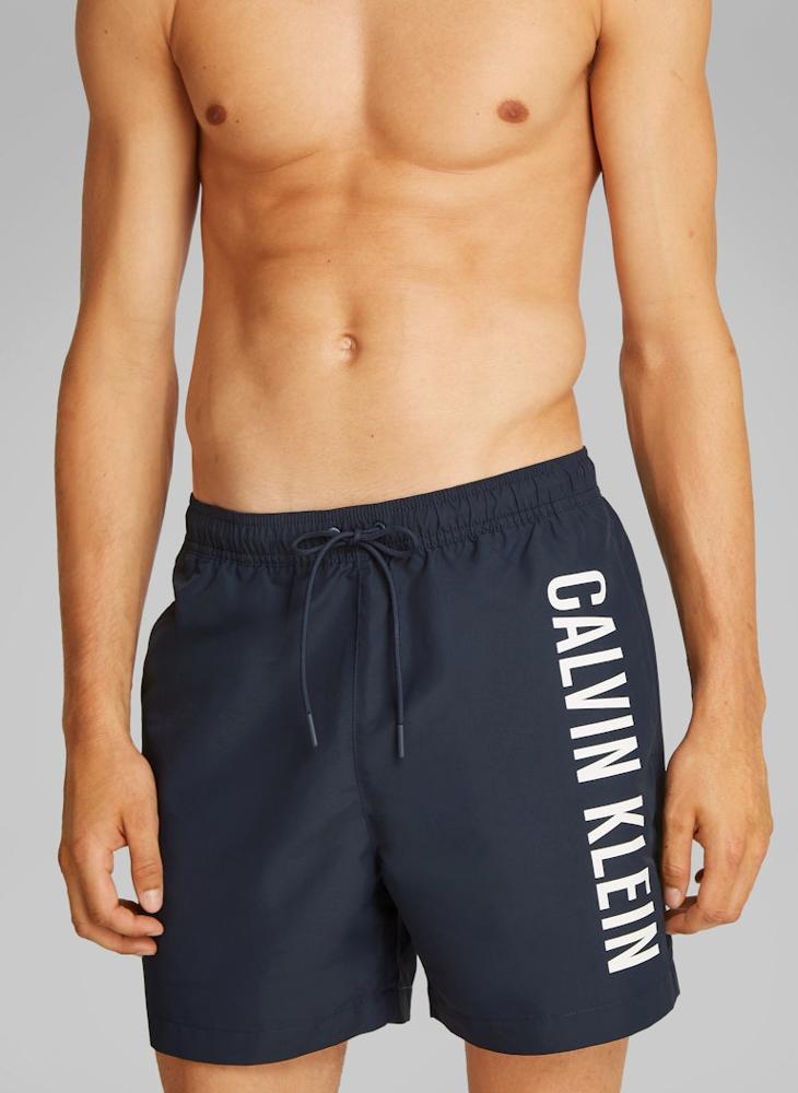 CALVIN KLEIN Logo Drawstring Swim Shorts  - Image 3