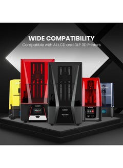 ELEGOO ELEGOO ABS-Like 3D Rapid Resin LCD UV-Curing Resin 405nm Standard Photopolymer Resin for LCD 3D Printing White, 1000 Grm (Translucent)  - Image 4