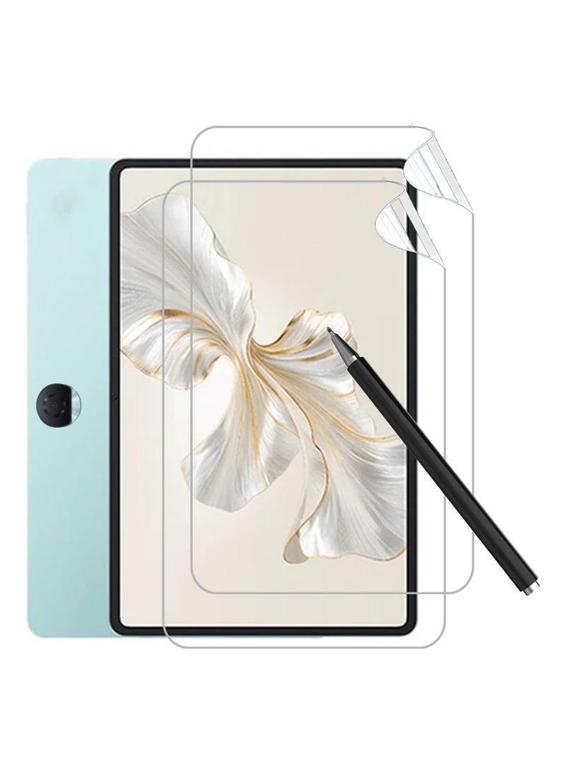 【2pcs】 Tablet Paper Film Compatible Honor Pad 9 12.1 Paper Screen Protector 【12.1 Inch】 Like Paper Write Draw Soft Film Soft Film Anti-Scratch No-Bubble - Image 1