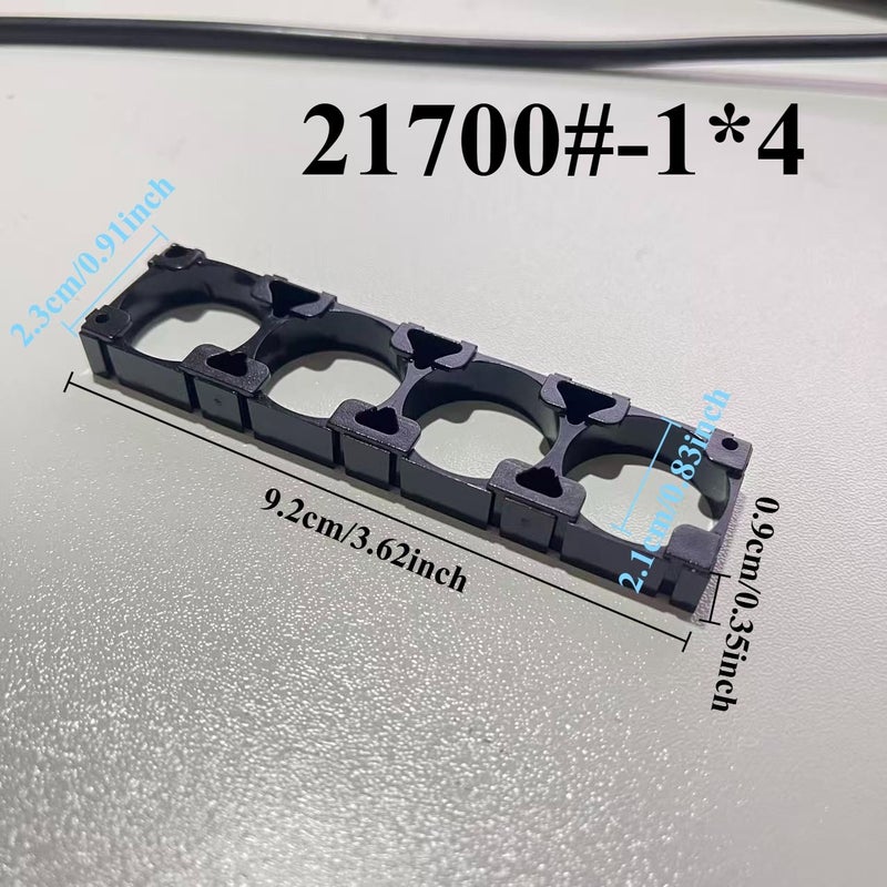 20pcs 21700 Battery Storage and Management Brackets Plastic Battery Pack Holder Freely Assembled - Image 5