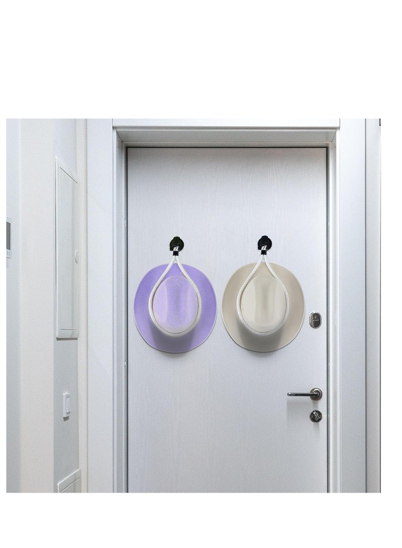 KASTWAVE Cowboy Hat Mounts, Cowboy Hat Holder Rack for Vehicle Truck SUV Car, Keep Hat Shape, Hat Holder for Truck Seat Car Accessories, Keeps Your Hat Securely on the Dash - Image 3