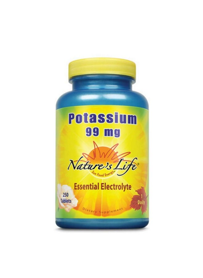 Nature's Life Nature's Life Potassium, 99 mg | 250 ct 