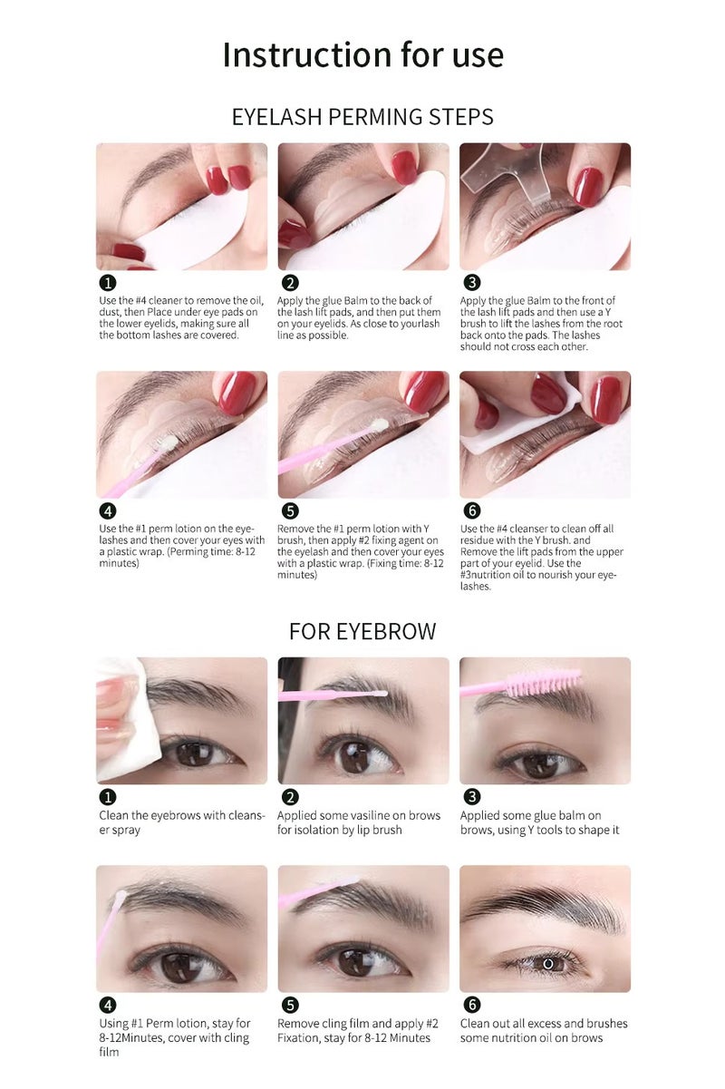 إيكونساين مجموعة رفع الرموش بمستخلصات نباتية من آيكون ساين - تجعيد طبيعي ورفع مثالي لرموش جذابة - Image 5