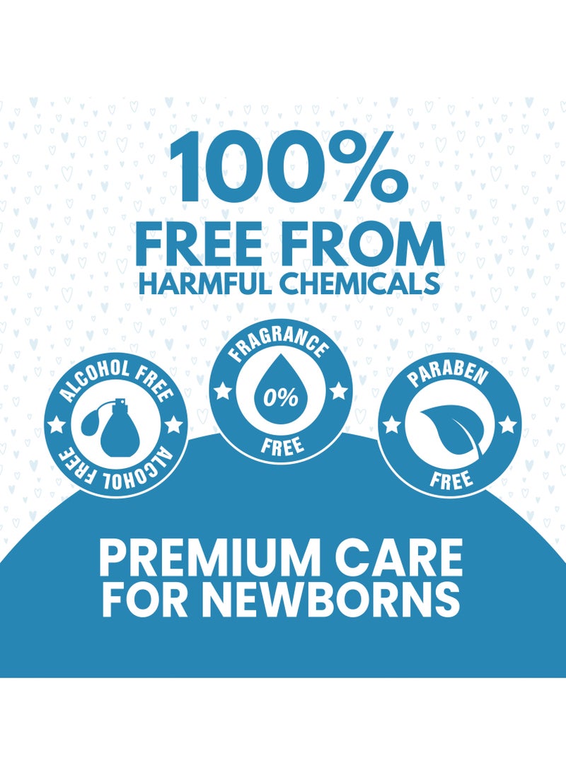 REXIDO - Original 99.9% Pure Water Baby Wipes, 1440 (24 Pack) Hypoallergenic & Unscented Water Wipes For New Born Sensitive Skin, Parabens Free Wet Wipes, Highly Hydrating, 1440 Count, x 24 Pack. - Image 1