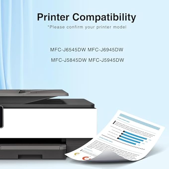 STARINK LC3037 COMPATIBLE INK CARTRIDGE REPLACEMENT FOR BROTHER LC 3037 XXL LC3039 3039 USED FOR MFC-J5845DW MFC-J5945DW MFC-J6945DW MFC-J6545DW MFC-J6545DWXL MFC-J5845DWXL, 4 PACKS (BK C M Y) - Image 2