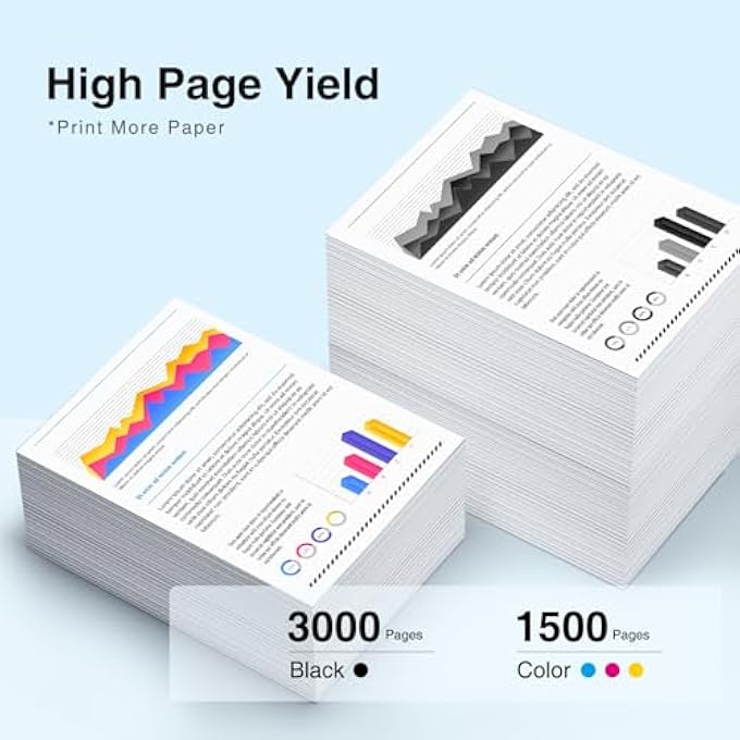 STARINK LC3037 COMPATIBLE INK CARTRIDGE REPLACEMENT FOR BROTHER LC 3037 XXL LC3039 3039 USED FOR MFC-J5845DW MFC-J5945DW MFC-J6945DW MFC-J6545DW MFC-J6545DWXL MFC-J5845DWXL, 4 PACKS (BK C M Y) - Image 3