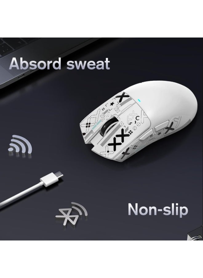 Attack Shark X11 Lightweight Wireless Gaming Mouse with RGB Charging Dock, Tri-Mode: 2.4G/USB-C Wired/BT, Up to 22K DPI, PAW3311 Optical Sensor, HUYU Switch, 5 Programmable Buttons for PC/Mac  - Image 3
