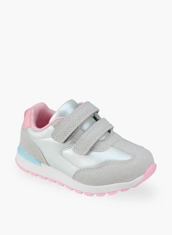 Flora Bella By Shoexpress Girls Hook & Loop Ankle Sneakers