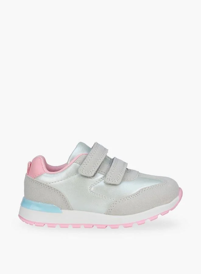 Flora Bella By Shoexpress Girls Hook & Loop Ankle Sneakers