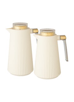 Dania Unique Thermos Set For Tea And Coffee 2 Pieces 1 Liter + 0.75 Litres  - Image 1