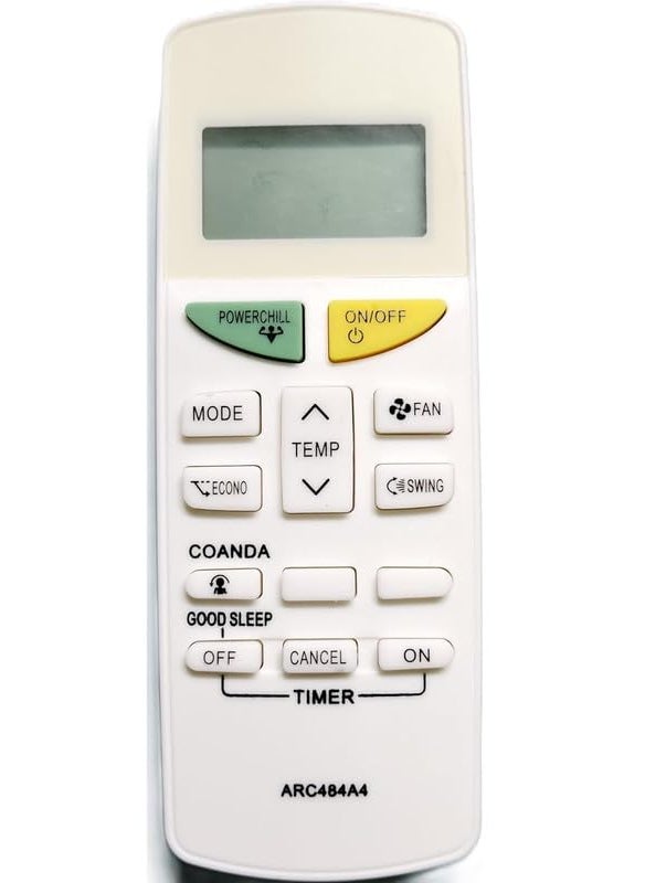 TMQ TMQ Air Conditioner Remote Compatible with Daikin Split Ac Remote Control AC132 Model ARC484A4  - Image 1