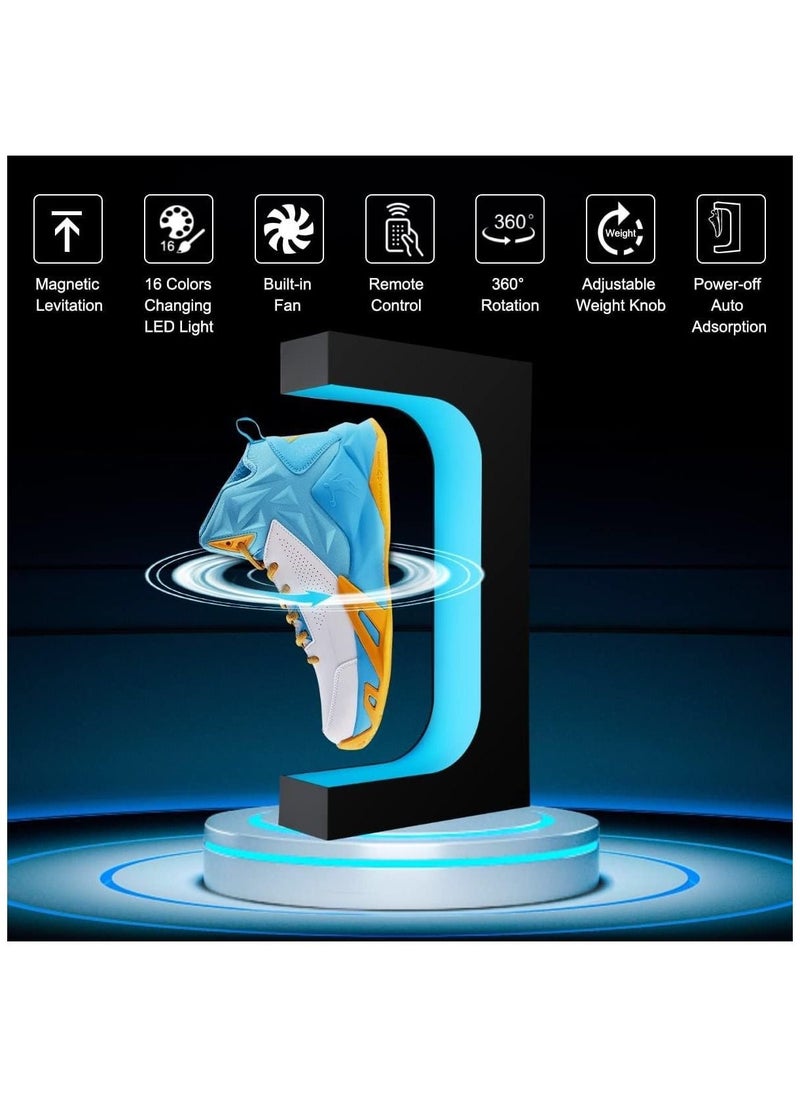 Generic - Shoe Display Stand Magnetic Levitation Sneakers Stand With Remote Control And 360° Swivel Suspension For Storefront - Image 1