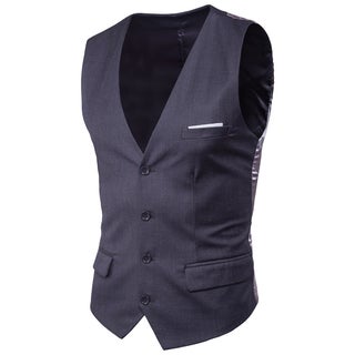 2021 Foreign Trade Cross-border New Mens Casual Slim Sleeveless Vest Korean Business Dress Solid Color Suit Vest Dark gray - pzsku/Z7B2DE4DCFA0231F7AACDZ/45/1750432698/1b6d31e7-0948-4ab0-a22a-51d761a6cb48