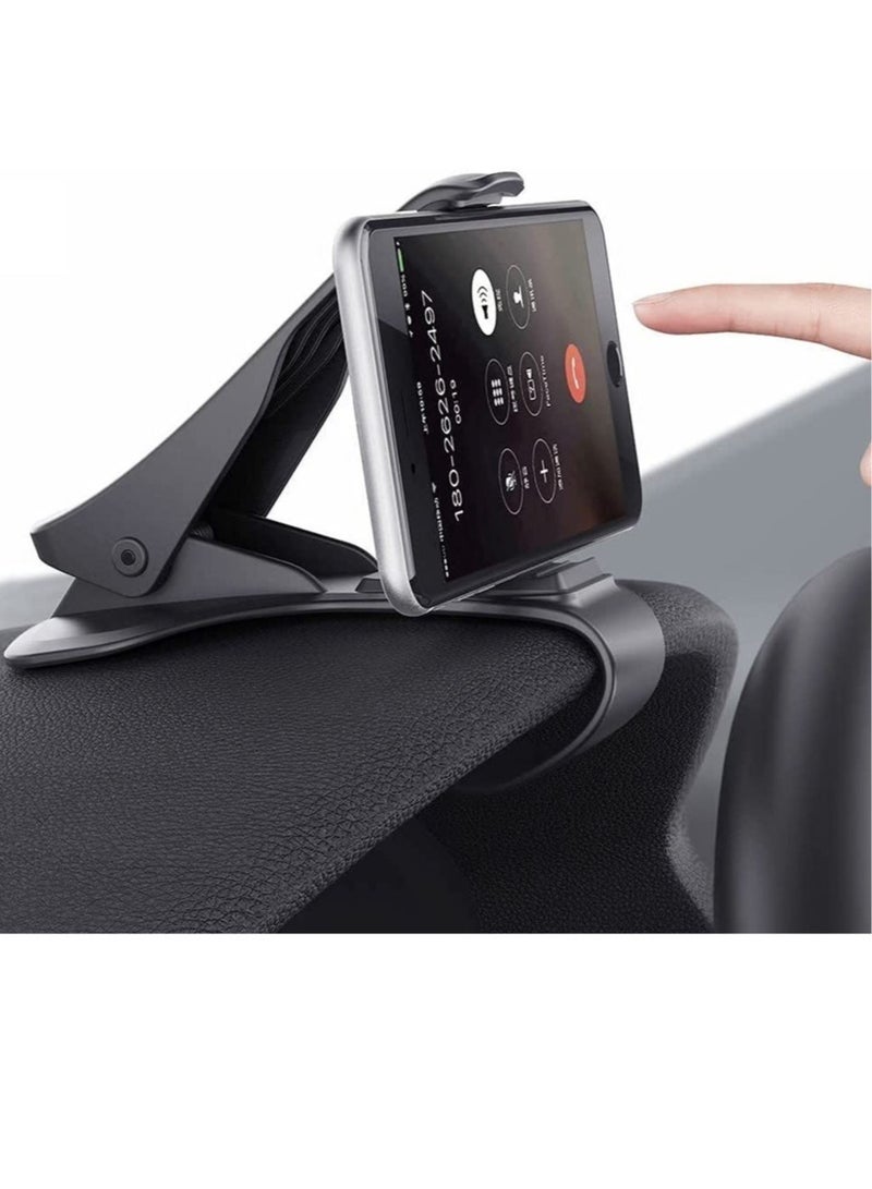 ELTRAZONE Car Phone Holder Dashboard Cellphone Mount Mobile Clip Stand HUD Non-Slip Cell Phone Holder Design for Smart phone - Image 1