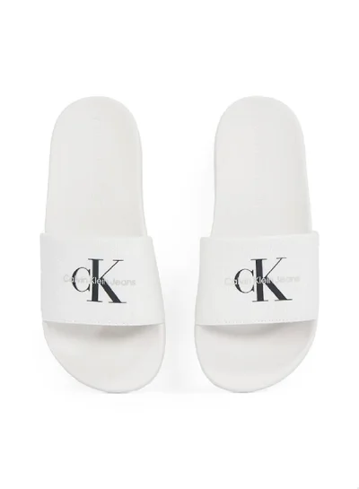 Calvin Klein Jeans Monogram Slides