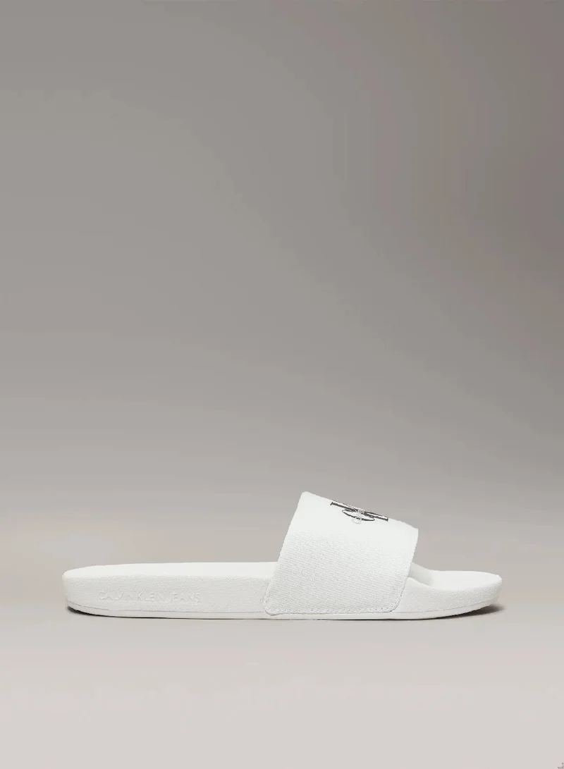 Calvin Klein Jeans Canvas Sliders