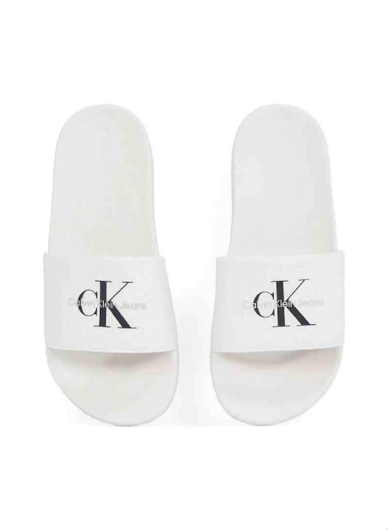 Calvin Klein Jeans Monogram Slides