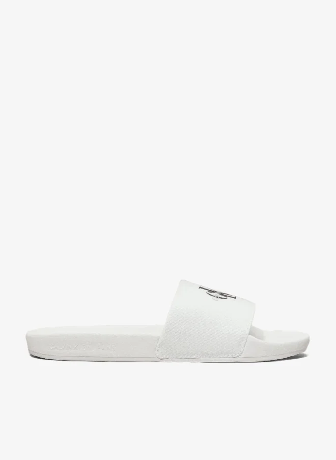 Calvin Klein Jeans Canvas Sliders