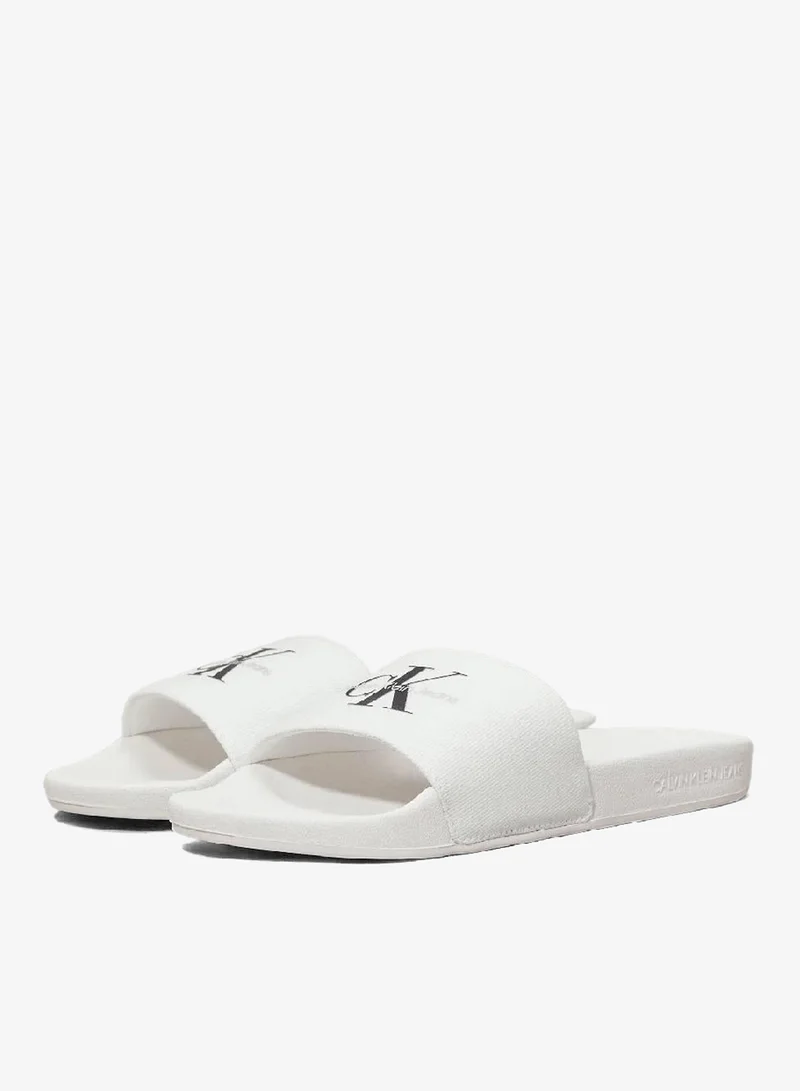 Calvin Klein Jeans Canvas Sliders