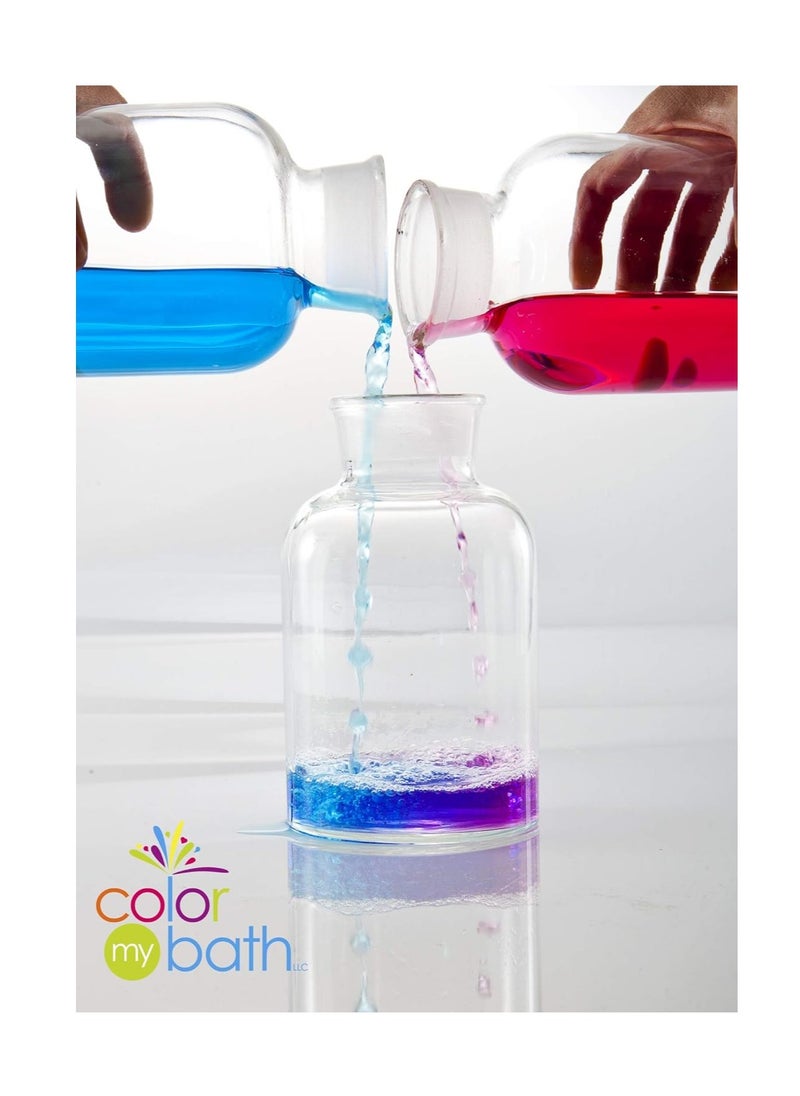 Color My Bath Color My Bath| Color My Bath H2O La La Color - Classic Changing Bath Tablets 300 count - Fun Educational Activity for Kids, Safe, Non Toxic, Non Staining, Soap and Fragrance-Free Made in the USA  - Image 2