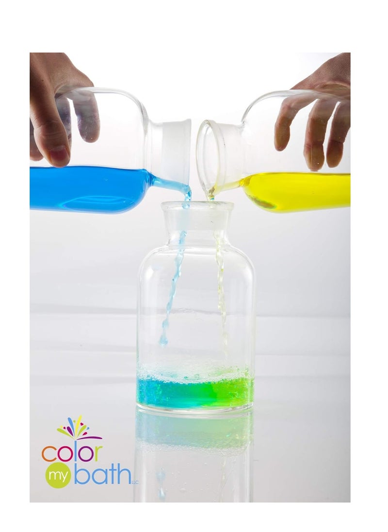 Color My Bath Color My Bath| Color My Bath H2O La La Color - Classic Changing Bath Tablets 300 count - Fun Educational Activity for Kids, Safe, Non Toxic, Non Staining, Soap and Fragrance-Free Made in the USA  - Image 3