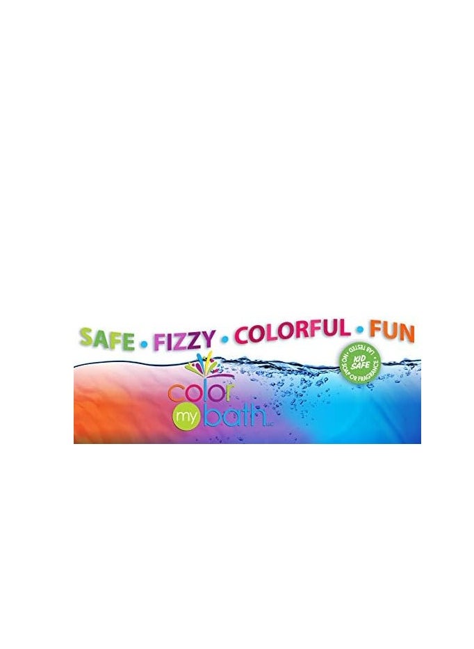 Color My Bath Color My Bath| Color My Bath H2O La La Color - Classic Changing Bath Tablets 300 count - Fun Educational Activity for Kids, Safe, Non Toxic, Non Staining, Soap and Fragrance-Free Made in the USA  - Image 4