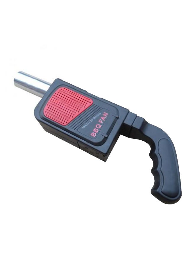 Loquat Hand Shark Electric BBQ Fan Air Blower Black/Red