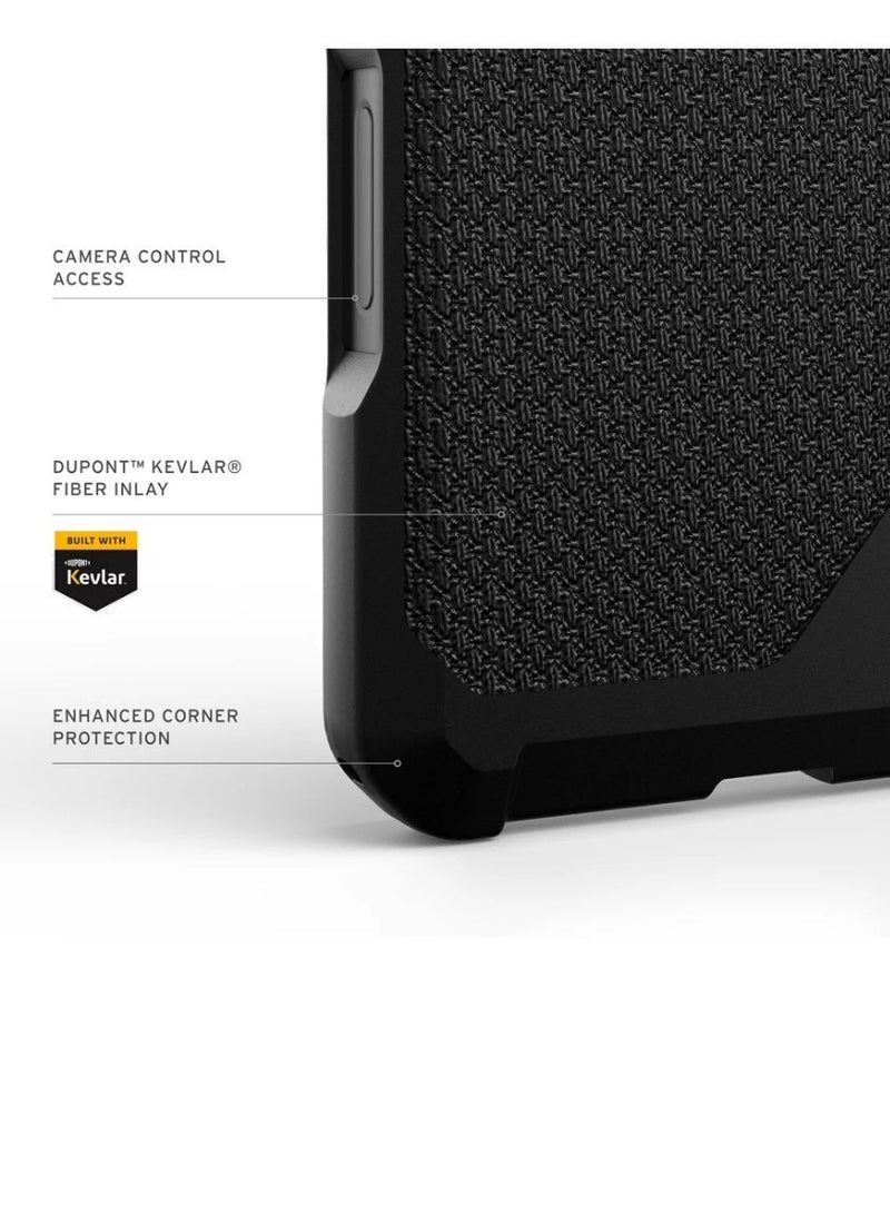 يو اي جي جراب UAG METROPOLIS LT KEVLAR MAGSAFE لهاتف آيفون 17 برو ماكس - أسود كيفلر - Image 4