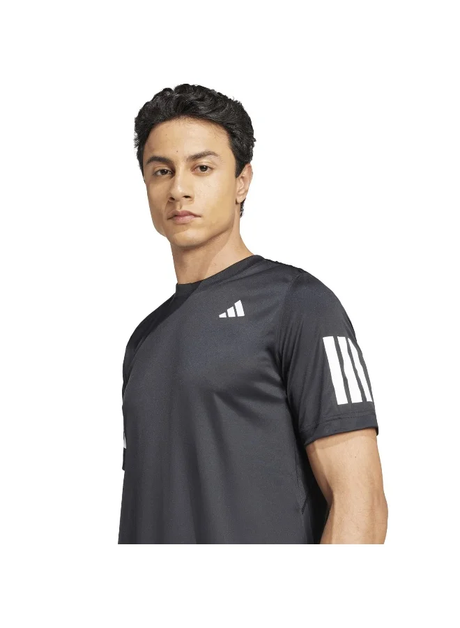 adidas تيشيرت أديداس كلوب 3STR للرجال أسود