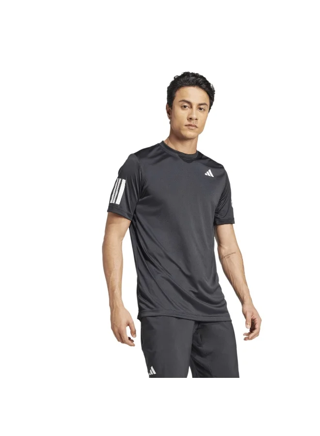 adidas تيشيرت أديداس كلوب 3STR للرجال أسود
